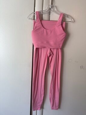 all in motion Pink Tank & High-Rise Leggings Set